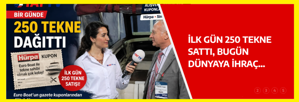Euro Boat kupon kampanyasından dünya pazarlarına uzanan başarı hikâyesi